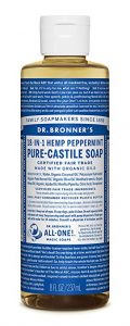 Dr. Bronner’s Peppermint Castile Soap