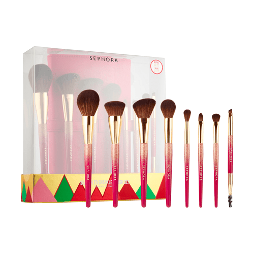 Sephora Collection Season to Sparkle 8 Piece Makeup Brush Set