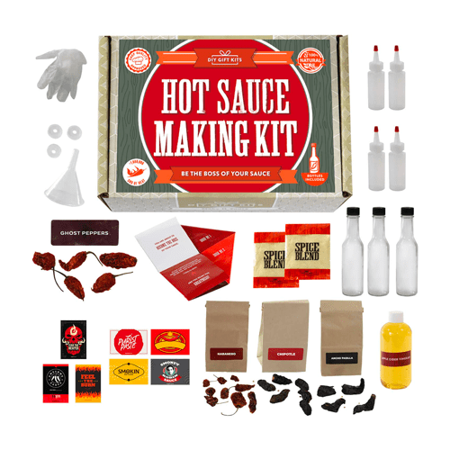 DIY Gift Kits Hot Sauce Making Kit Deluxe Edition
