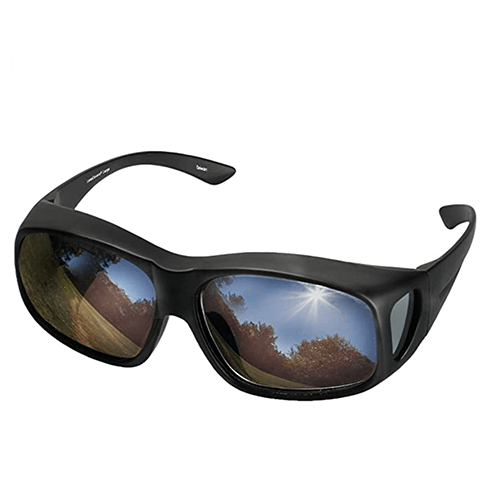 LensCovers Large Polarized Wraparound Sunglasses