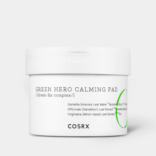 cosrx green hero calming pad