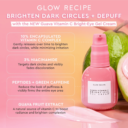 Glow Recipe Guava Vitamin C Bright-Eye Gel Cream