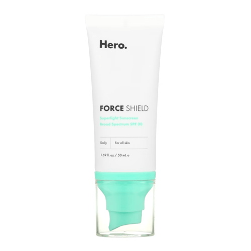 Hero Cosmetics Force Shield Superlight Sunscreen Broad Spectrum SPF30