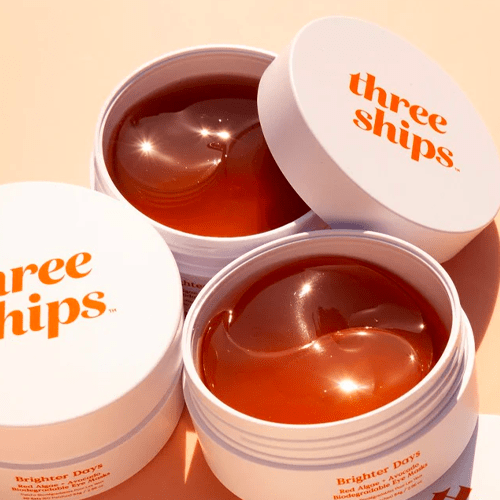 Three ships beauty Brighter Days Red Algae + Avocado Biodegradable Eye Mask