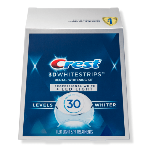 Crest 3D Whitestrips Professional White + LED Light Teeth Whitening Kit