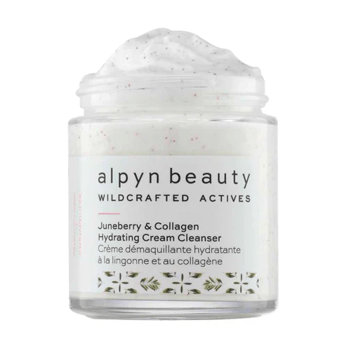 alpyn beauty juneberry & collagen hydrating cream cleanser