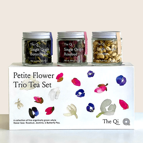 The Qi Petite Flower Tea Set