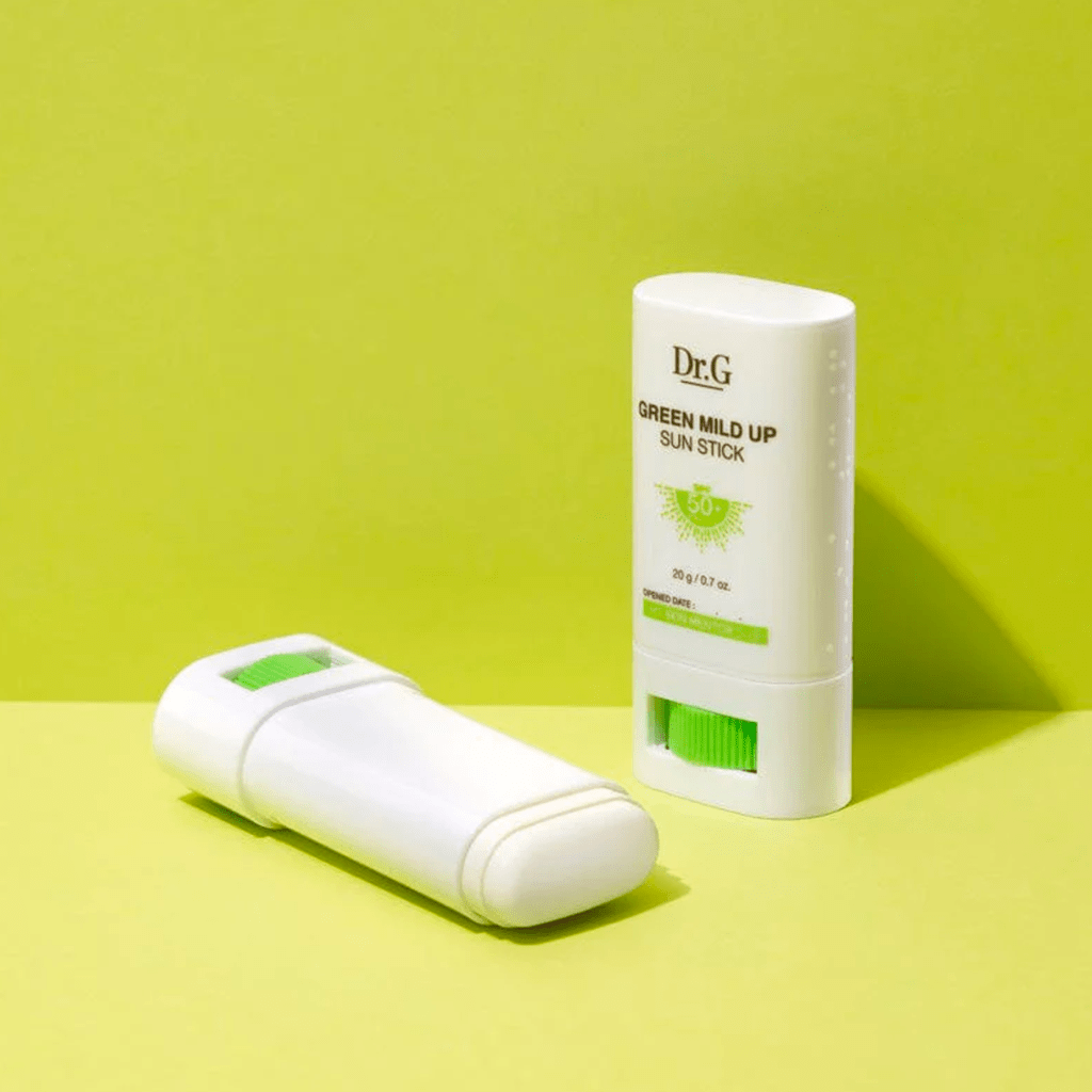 Dr. G Green Mild Up Sun Stick | Best Sunscreen Sticks for Face, Oily, Acne Prone, Sensitive Skin 2023