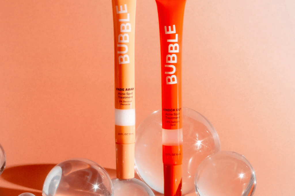 Bubble Skincare Pimple Treatments New April Drops 2023