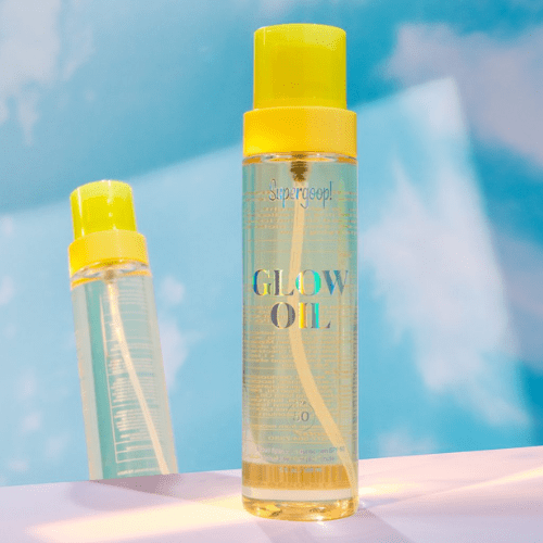 Supergoop! Glow Oil Body Sunscreen SPF 50 PA++++ festival skincare