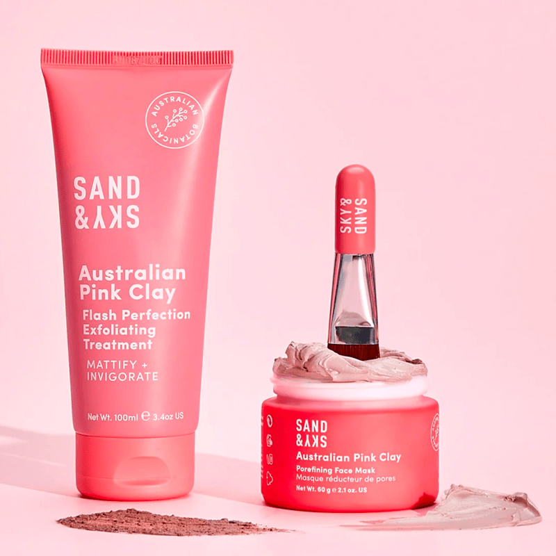 Sand & Sky Australian Pink Clay Perfect Skin Kit | Best Mother’s Day Gift Ideas for 2023