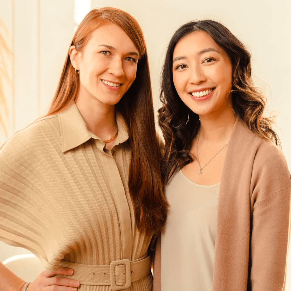 Three Ships Beauty founders Laura Burget and Connie Lo