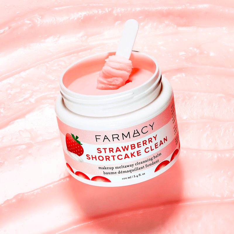 Farmacy Strawberry Shortcake Clean Cleansing Balm