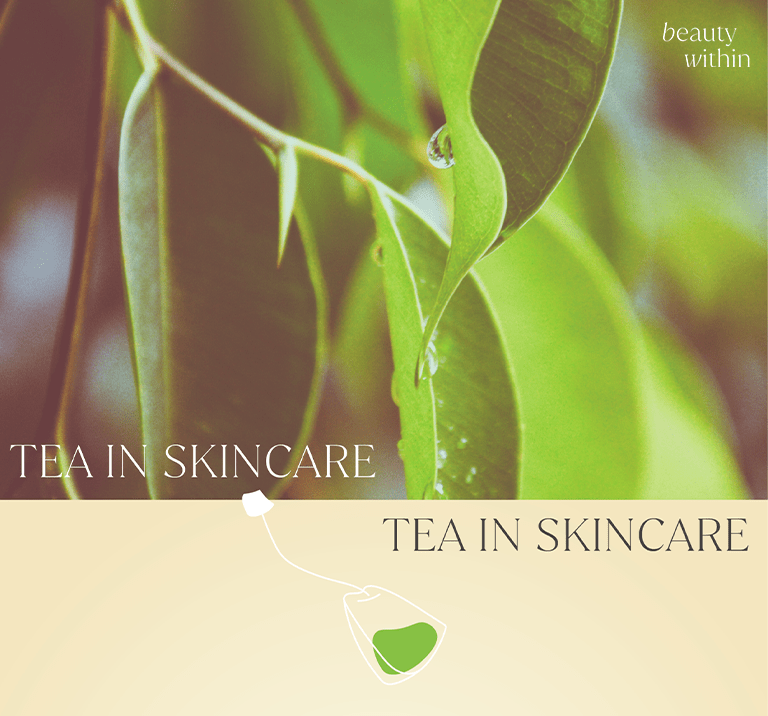 Tea in Skincare Graphic