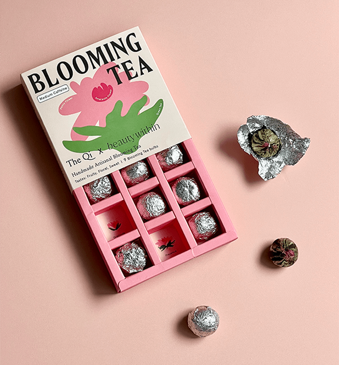The Qi blooming tea
