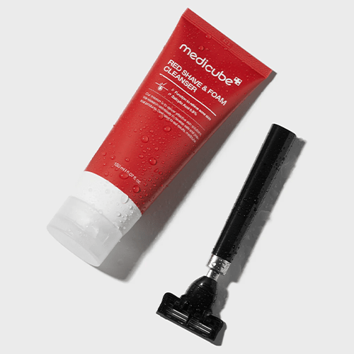 Medicube Red Shave and Foam Cleanser